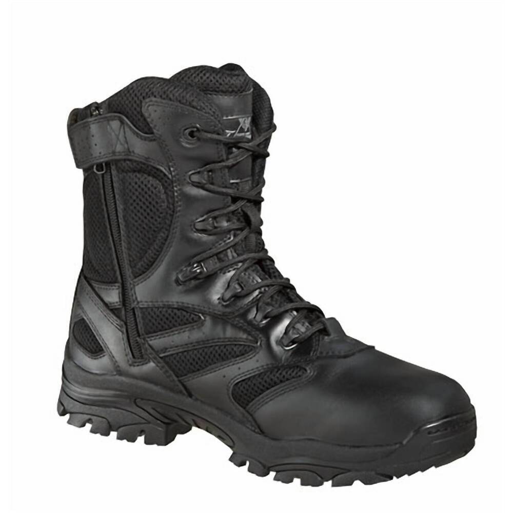 NEW THOROGOOD men's waterproof side zip boots in black